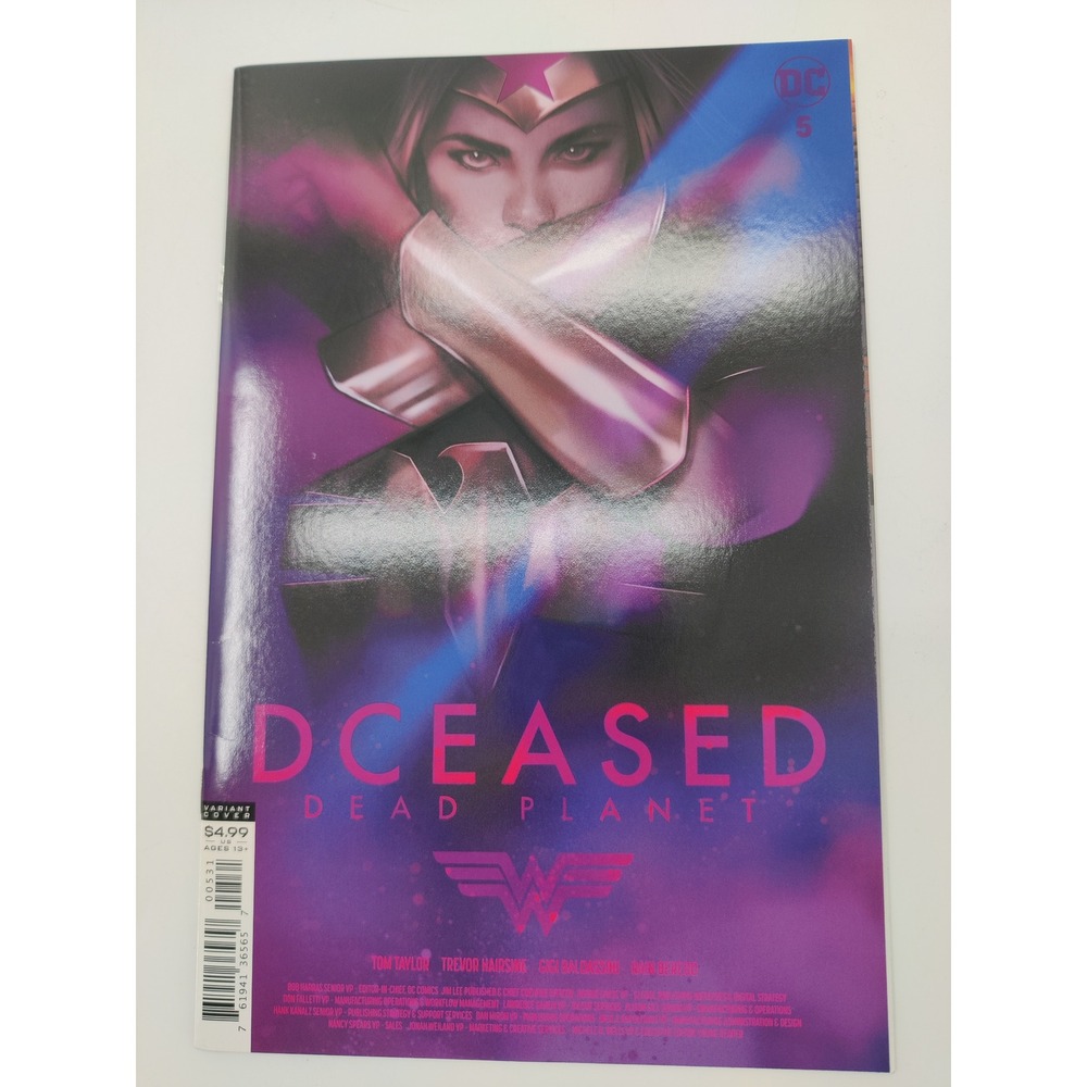 DCeased Dead Planet 5 Wonder Woman Variant Cover InHyuk Lee DC Comics 2020